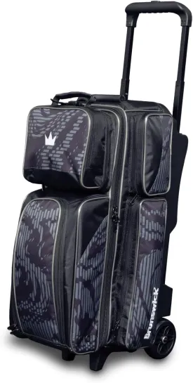 Brunswick Punisher Triple Roller Bowling Bag