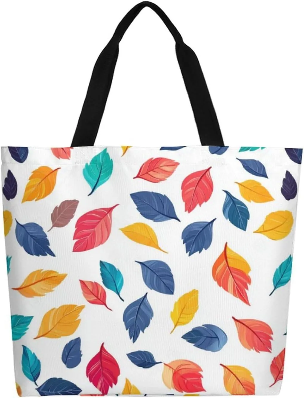 Canvas Tote Bag Large Women Casual Shoulder Bag Handbag Reusable Beach Shopping Grocery Bag For Outdoors