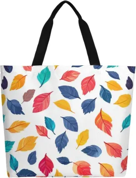 Canvas Tote Bag Large Women Casual Shoulder Bag Handbag Reusable Beach Shopping Grocery Bag For Outdoors