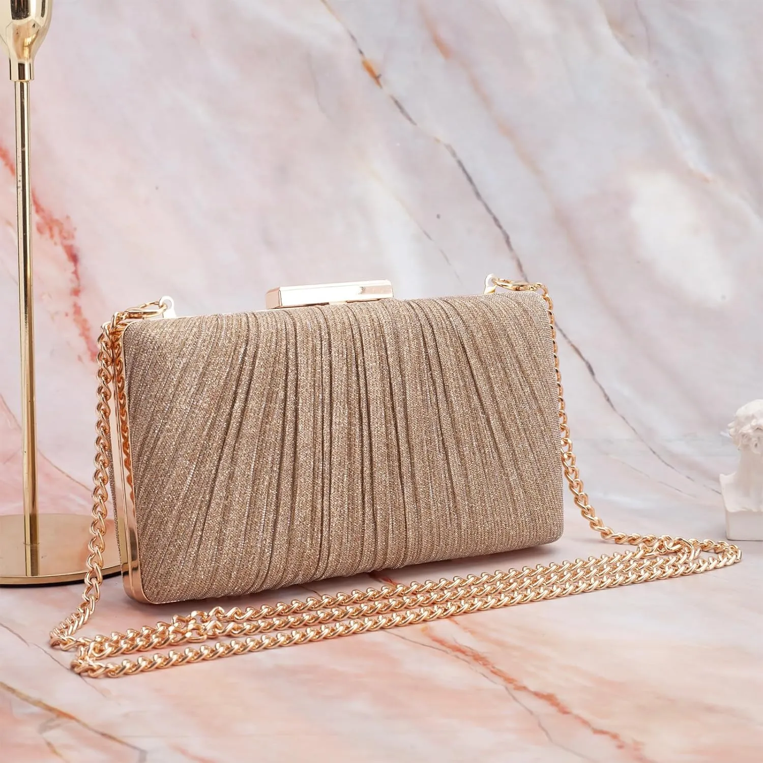Evening Purse - Small Clutch Purses for Women Wedding and Party, Women's Formal Evening Bag