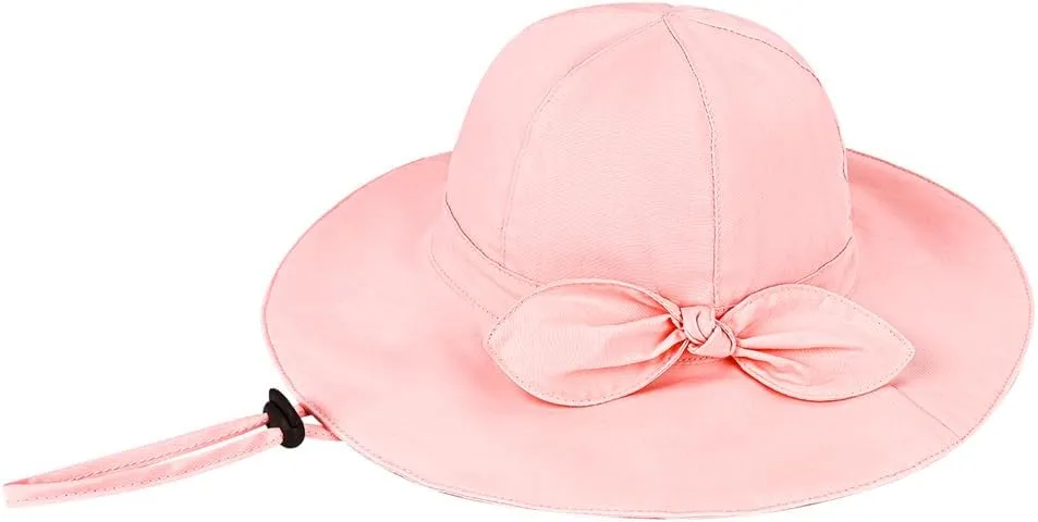 Toddler Kids Baby Girl Sun Hat Floppy Cotton Summer Hat 50  SPF Protective