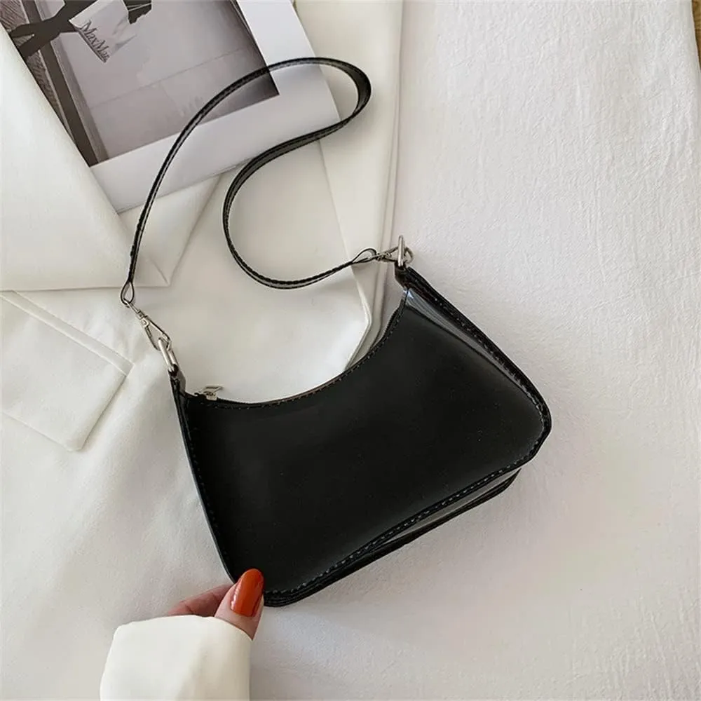 Women's Fashion Vintage Clear Crossbody Bag Stadium Approved Jelly Purse Concert Bag Festival Gifts