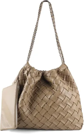 Woven Tote Bag for Women Large Summer Beach Hobo Handbags Handmade Top-handle Shoulder Bag with Purse