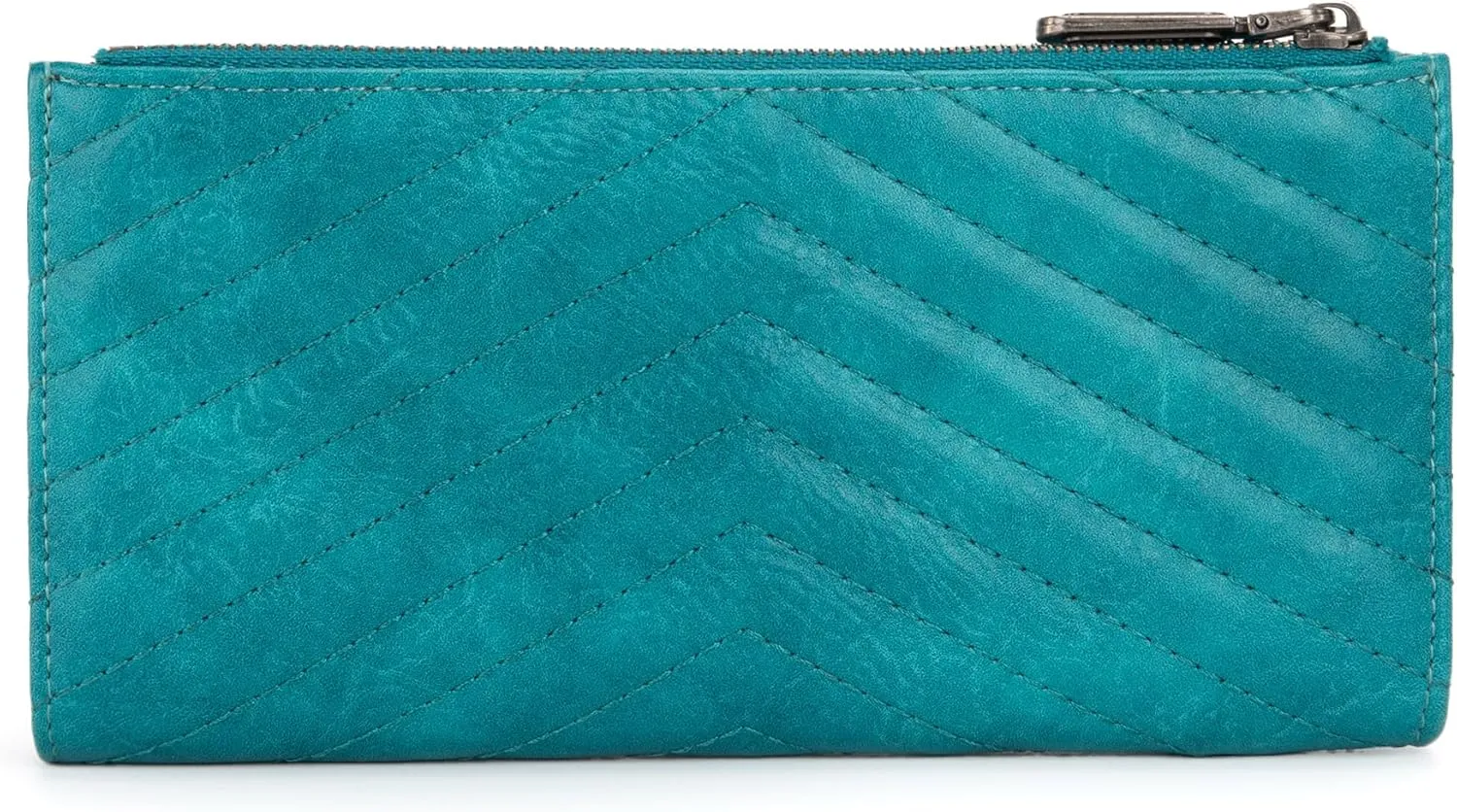 Wrangler Minimalist Wallet for Women Credit Card Wallet Ladies Travel Wallets Monederos de Mujer Card Cases & Money Organizers with Smooth Zippers for Womens Turquoise